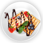 Simply Nutella Waffle 