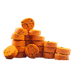 Orange Twirl Cookie Dough 