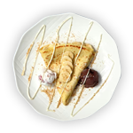 White Twix Crepe 
