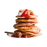 Strawberry & Nutella Pancake 