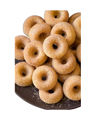 Mini Doughnuts With Nutella Dip 