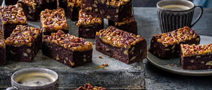 Pecan Caramel Brownie 