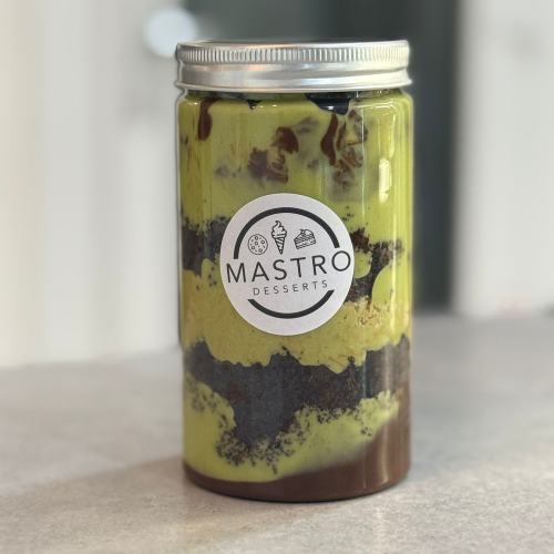 Chocolate Cake Dubai Style In Jar 